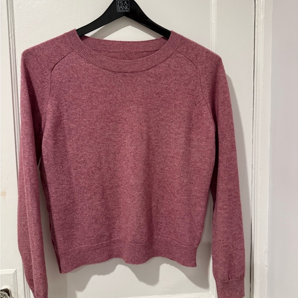 Vince Women's Pink Sweater Wool & Cashmere EUC large